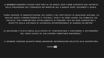 Coronavirus, sospesi eventi nelle discoteche di Roma Coronavirus, sospesi eventi nelle discoteche di Roma