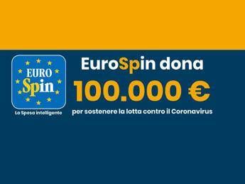 Eurospin dona 100.000 € per sostenere la lotta contro il Coronavirus Eurospin dona 100.000 € per sostenere la lotta contro il Coronavirus