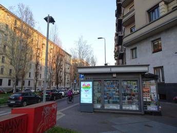 Coronavirus, #scriviAMOItalia sulle bacheche Digicity di Milano Coronavirus, #scriviAMOItalia sulle bacheche Digicity di Milano