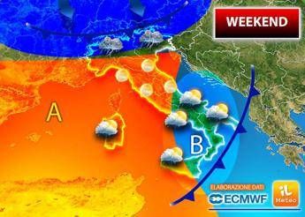 Meteo, weekend caldo ma lunedì torna l'inverno