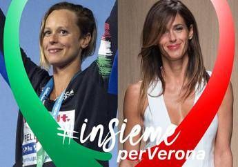 Federica Pellegrini e Sara Cavazza Facchin insieme contro Covid-19 Federica Pellegrini e Sara Cavazza Facchin insieme contro Covid-19