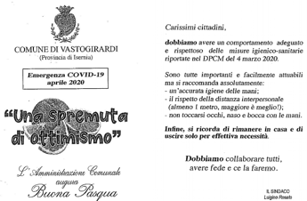 Coronavirus, alla Domenica delle Palme sindaco regala mascherine e 'una spremuta di ottimismo' Coronavirus, alla Domenica delle Palme sindaco regala mascherine e 'una spremuta di ottimismo'