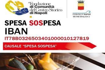 Coronavirus, Fondazione Comunità Centro Storico di Napoli sostiene progetto ‘Spesa sospesa’ Coronavirus, Fondazione Comunità Centro Storico di Napoli sostiene progetto ‘Spesa sospesa’