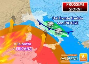 Meteo, 2 giorni di maltempo e temperature crollano Meteo, 2 giorni di maltempo e temperature crollano