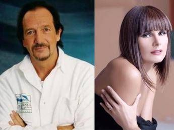 Silvia Mezzanotte e Andrea Mingardi testimonial della raccolta di fondi per le mense dei poveri Silvia Mezzanotte e Andrea Mingardi testimonial della raccolta di fondi per le mense dei poveri