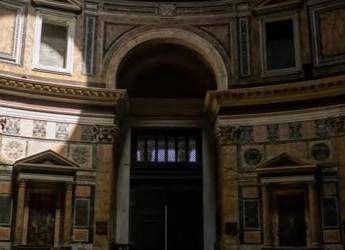Pantheon superstar, gli 'effetti speciali' del monumento per il Natale di Roma Pantheon superstar, gli 'effetti speciali' del monumento per il Natale di Roma