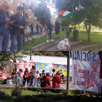 25 aprile: in piazza anarchici al mattino e Forza Nuova il pomeriggio, tutti senza mascherine