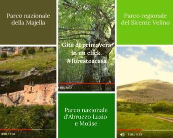 Parchi dell'Appennino Abruzzese, gite di primavera in un click Parchi dell'Appennino Abruzzese, gite di primavera in un click