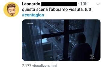 Canale 5 trasmette 'Contagion', è bufera social Canale 5 trasmette 'Contagion', è bufera social