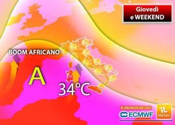 Meteo, temperature in salita e weekend rovente Meteo, temperature in salita e weekend rovente