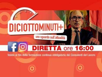 Cafiero De Raho a 'Diciottominuti - uno sguardo sull'attualità' Cafiero De Raho a 'Diciottominuti - uno sguardo sull'attualità'