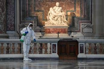 San Pietro e le altre basiliche riaprono, sanificazione e termoscanner