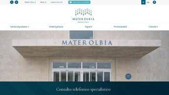 Ospedale Mater Olbia, è online il nuovo sito ufficiale