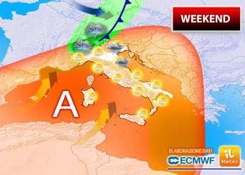 Meteo, weekend con caldo e temporali al Nord Meteo, weekend con caldo e temporali al Nord