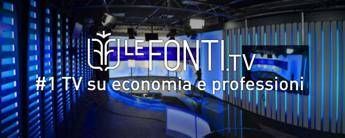 Con 8 milioni di telespettatori Le Fonti TV si conferma la prima TV su economia, politica e professioni, per il quarto anno di fila Con 8 milioni di telespettatori Le Fonti TV si conferma la prima TV su economia, politica e professioni, per il quarto anno di fila