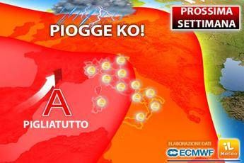 Meteo, da lunedì anticipo d'estate