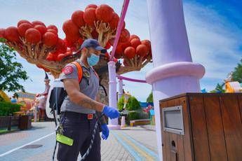 Gardaland apre il 13 giugno, tetto a ingressi e app per attrazioni Gardaland apre il 13 giugno, tetto a ingressi e app per attrazioni