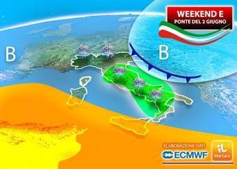 Meteo, ponte 2 giugno dalla pioggia al sole