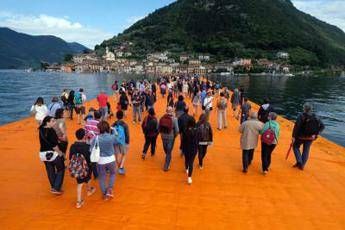 E' morto Christo, creò la passerella sul lago d'Iseo E' morto Christo, creò la passerella sul lago d'Iseo
