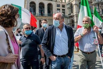 Milano, anche Gallera in piazza: Vergognoso attacco a Lombardia Milano, anche Gallera in piazza: Vergognoso attacco a Lombardia
