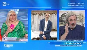 Domenica In, Emiliano: Ecco il mio numero di cellulare Domenica In, Emiliano: Ecco il mio numero di cellulare