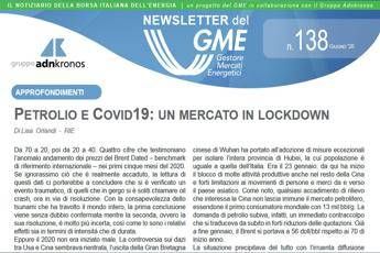 Energia, on line il nuovo numero della newsletter del Gme Energia, on line il nuovo numero della newsletter del Gme