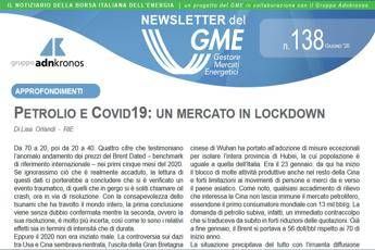 Energia, on line il nuovo numero della newsletter del Gme