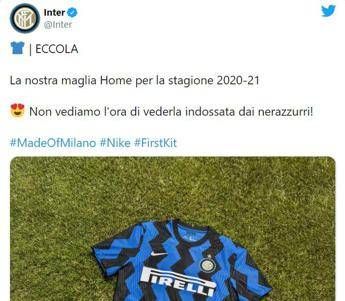 Inter, Twitter boccia la nuova maglia: E' uno scherzo? Inter, Twitter boccia la nuova maglia: E' uno scherzo?