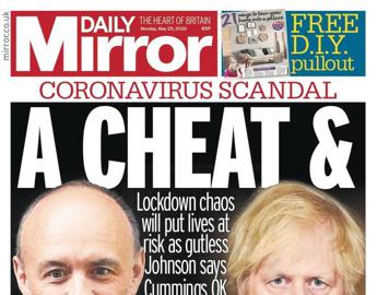 Coronavirus, editore del 'Daily Mirror' annuncia 550 licenziamenti