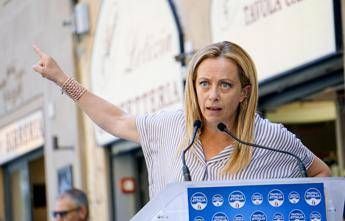 Legge elettorale, Meloni: Pd e M5S vogliono super 'inciucione'