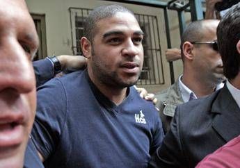 Adriano 'confuso' in giro per Rio de Janeiro Adriano 'confuso' in giro per Rio de Janeiro