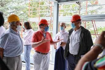 Terremoto, Zingaretti ad Amatrice per consegna primi appartamenti Terremoto, Zingaretti ad Amatrice per consegna primi appartamenti