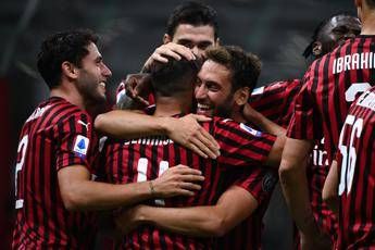 Calcio, Milan batte Bologna 5-1 Calcio, Milan batte Bologna 5-1