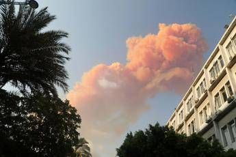 Libano, prima del boato aerei da guerra volavano bassi