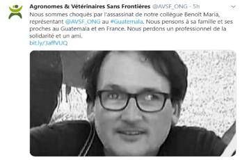 Guatemala, operatore umanitario francese ucciso in agguato Guatemala, operatore umanitario francese ucciso in agguato