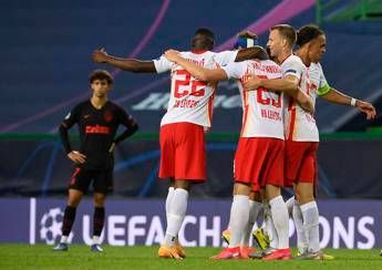 Lipsia in semifinale di Champions, batte 2-1 l'Atletico Madrid