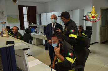 Ferragosto, Prefetto Palermo visita comando provinciale Vigili del fuoco