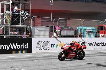 Gp Austria, Dovizioso trionfa: Rossi 5° Gp Austria, Dovizioso trionfa: Rossi 5°
