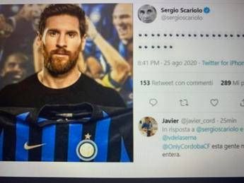 Messi in rotta col Barcellona, Scariolo lo 'vede' già all'Inter Messi in rotta col Barcellona, Scariolo lo 'vede' già all'Inter