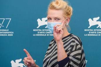 Mostra Venezia, Cate Blanchett: Da maiali e galline al miracolo del Lido Mostra Venezia, Cate Blanchett: Da maiali e galline al miracolo del Lido