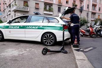Milano, 151 incidenti in monopattino in 100 giorni Milano, 151 incidenti in monopattino in 100 giorni