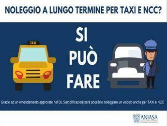 Dl Semplificazioni: Aniasa, rivoluzione per taxi e ncc sì al noleggio Dl Semplificazioni: Aniasa, rivoluzione per taxi e ncc sì al noleggio