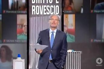A me non fai paura, Paolo Del Debbio contro Beppe Grillo