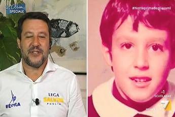 Salvini: Io bimbo gaglioffo? Macché ero timorato... Salvini: Io bimbo gaglioffo? Macché ero timorato...