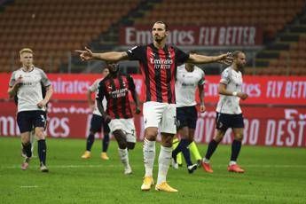 Milan, è subito super Ibra: doppietta e Bologna battuto