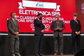 Elettronica insignita del premio di 'Welfare Champion 2020' nella categoria industria