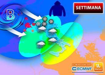 Meteo, maltempo in Italia e arriva la neve: ecco dove