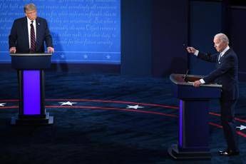 Trump-Biden, gli insulti in tv