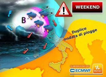Meteo, weekend di maltempo e torna la neve: ecco dove Meteo, weekend di maltempo e torna la neve: ecco dove