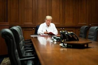 Trump, venerdì ossigeno nel sangue calato rapidamente Trump, venerdì ossigeno nel sangue calato rapidamente